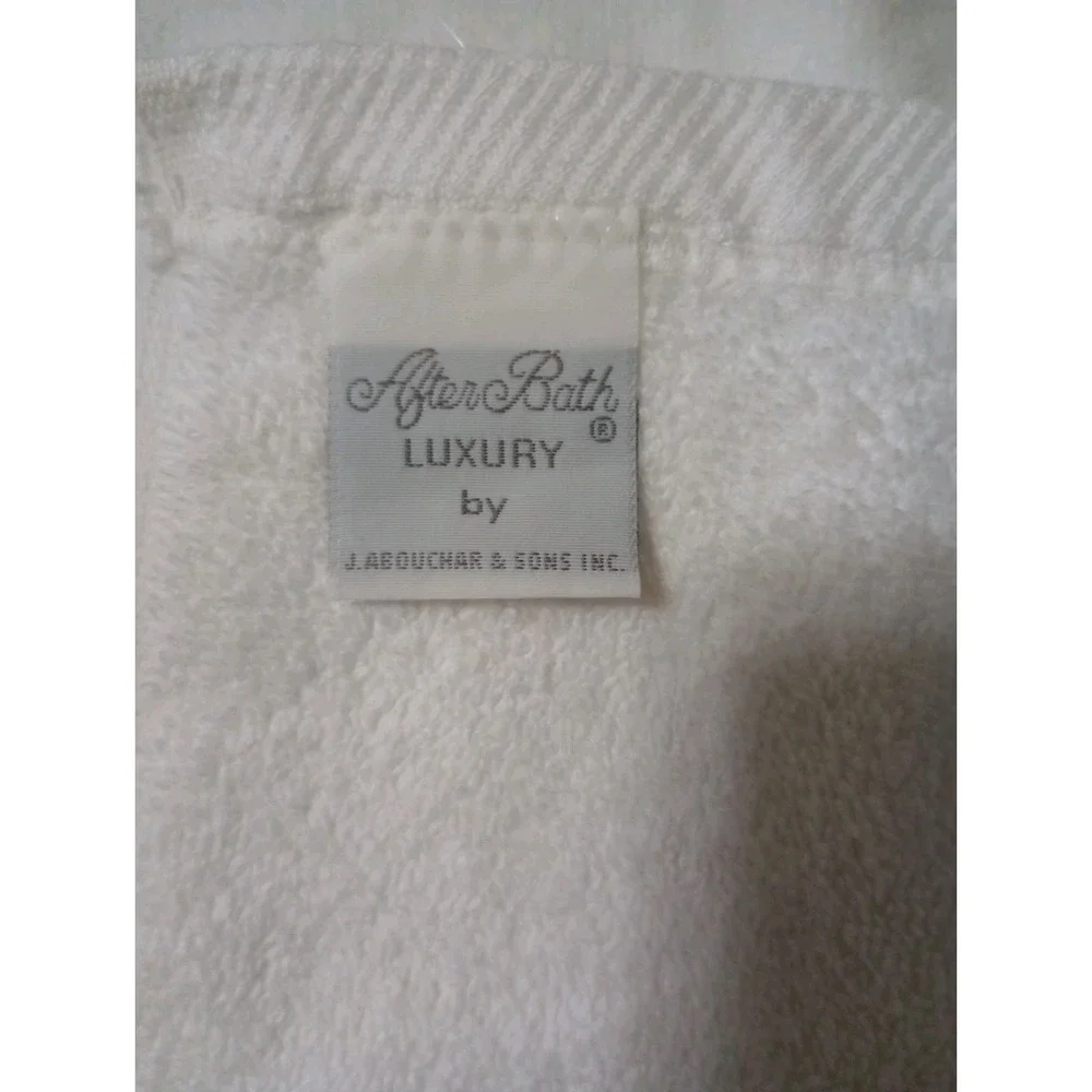 bath towel sets for bathroom Vintage Embroidered White Lace Swan 4pc